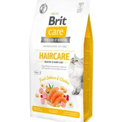 Brit Care Cat Haircare Alimento Seco para Gatos 2Kg