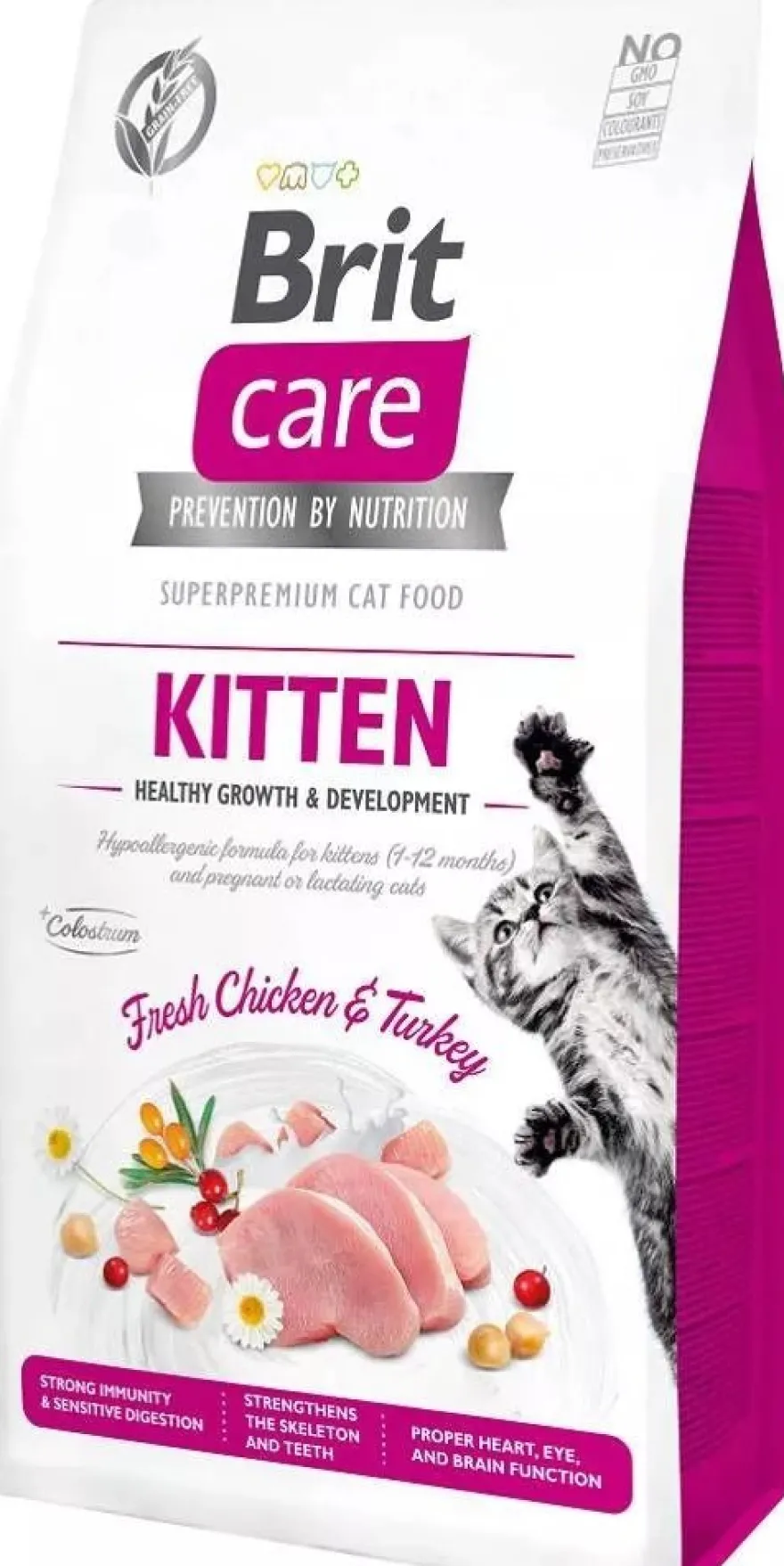 Brit Care Cat Kitten Alimento Seco 7Kg