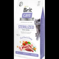 Brit Care Cat Sterilized Control Alimento Seco 7Kg