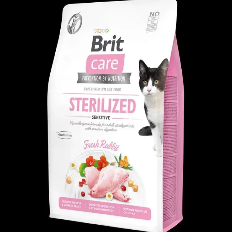 Brit Care Cat Sterilized Sensitive Alimento Seco 2Kg