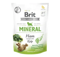 Brit Care Dog Functional Snack Mineral Puppy Jamon Ciasteca 150g