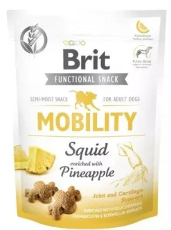 Brit Care Dog Functional Snack Mobility Calamar Snacks 150g