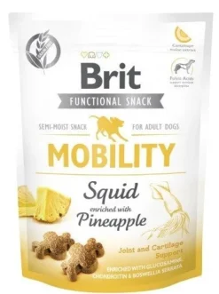 Brit Care Dog Functional Snack Mobility Calamar Snacks 150g
