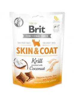 Brit Care Dog Functional Snack Piel Pelo Camarón Snacks 150g
