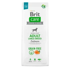 Brit Care Dog Grain Free Adult Large Salmon Alimento Seco 12Kg