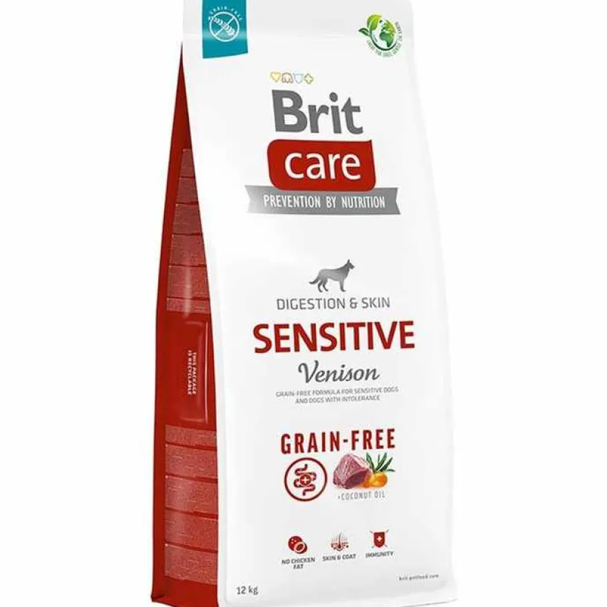Brit Care Dog Sensitive Ciervo Alimento seco 12Kg