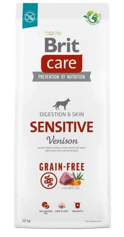 Brit Care Dog Sensitive Ciervo Alimento seco 12Kg