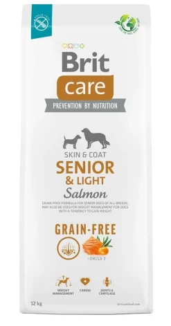 Brit Care Grain Free Senior Light Salmón Comida Seca 12Kg