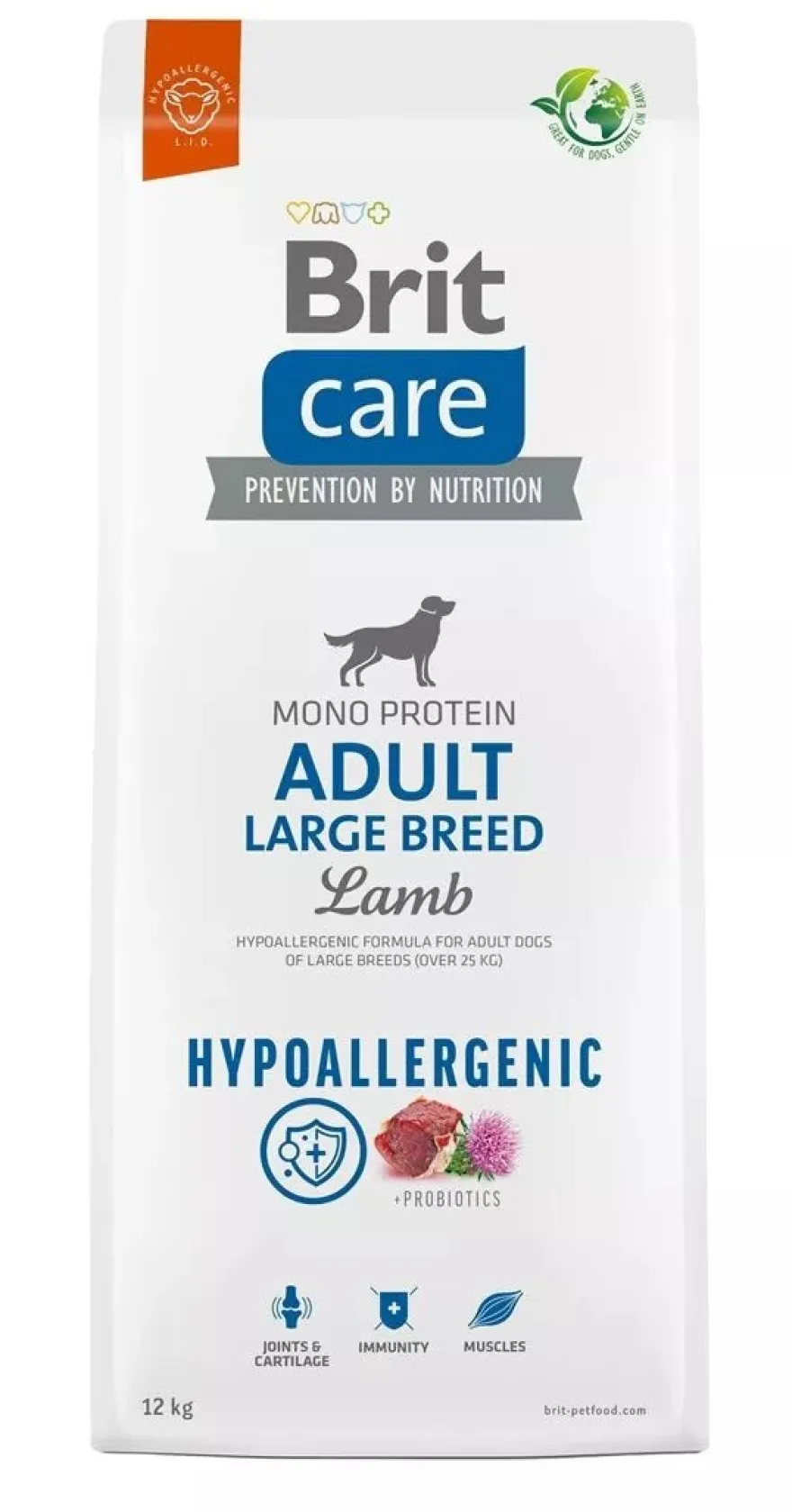 Brit Care Hypoallergenic Adult Large Breed - 12Kg