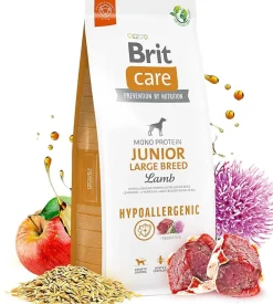 Brit Care Hypoallergenic Junior Large Alimento Seco Cordero Arroz 12Kg