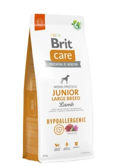 Brit Care Hypoallergenic Junior Large Alimento Seco Cordero Arroz 12Kg