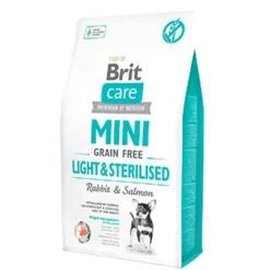 Brit Care Mini Grain Free Light Sterilised Pienso para Perros Adultos 2kg