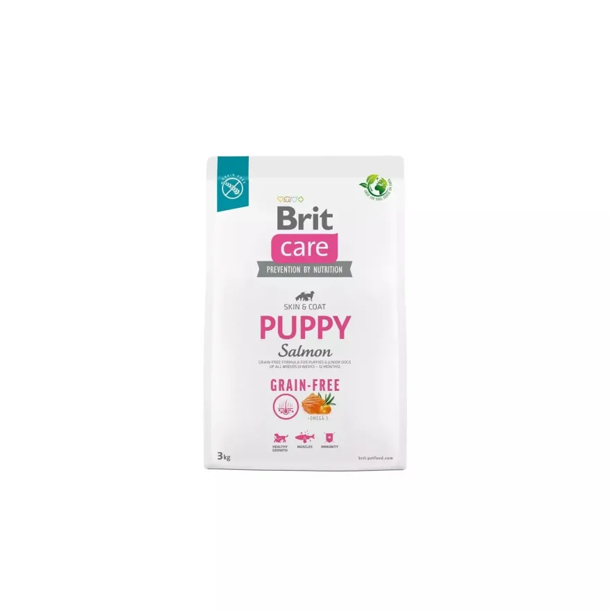 Brit Care Puppy Grain Free Salmon Piensos Secos 3kg