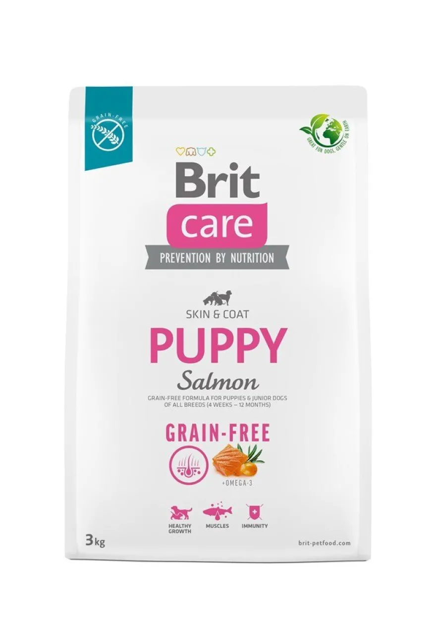 Brit Care Puppy Grain Free Salmon Piensos Secos 3kg