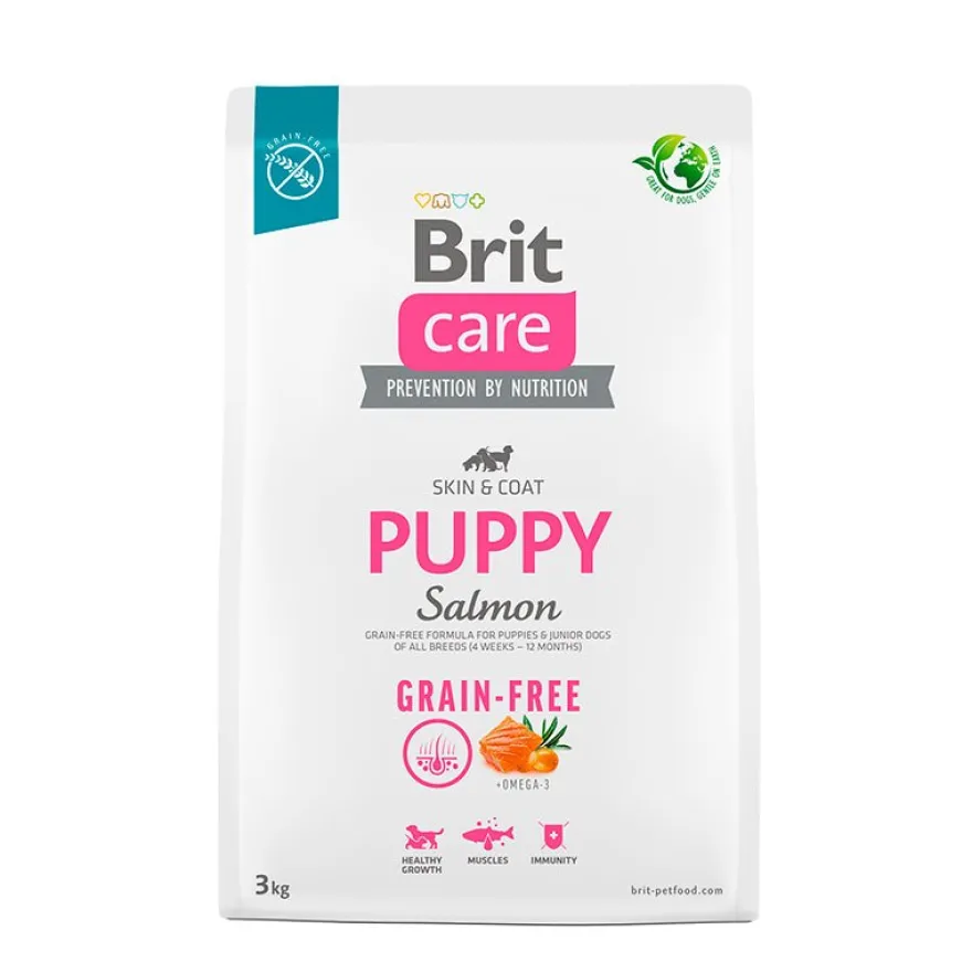 Brit Care Puppy Grain Free Salmon Piensos Secos 3kg