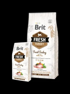 Brit Fresh Light Fit Slim Pavo Guisantes Comida Seca 2,5Kg