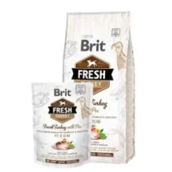 Brit Fresh Pavo y Guisantes Comida Húmeda 6X400g