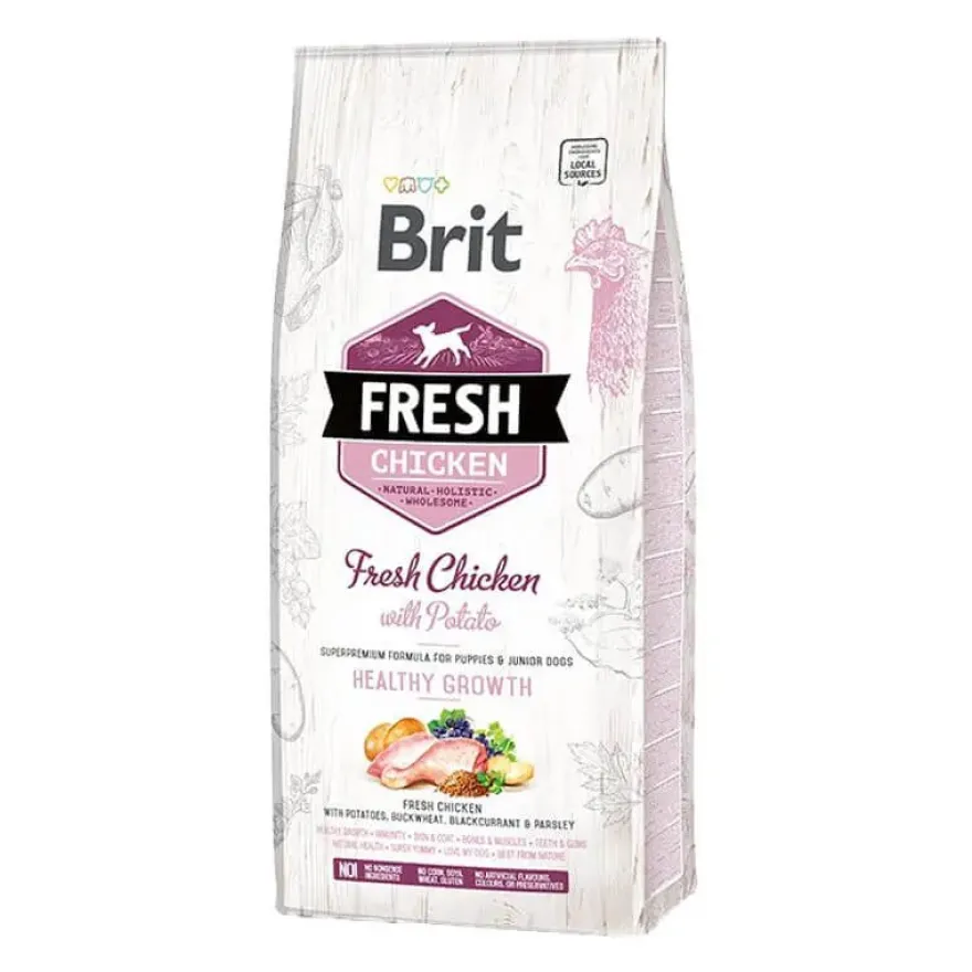 Brit Fresh Puppy Alimentación Seco 12Kg
