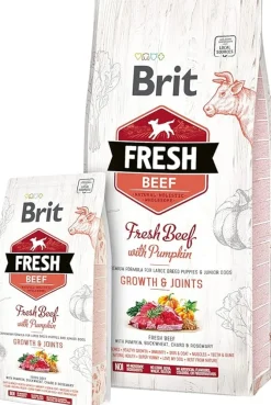 Brit Fresh Puppy Large Growth Joints Pienso para Perros Cachorros 12kg
