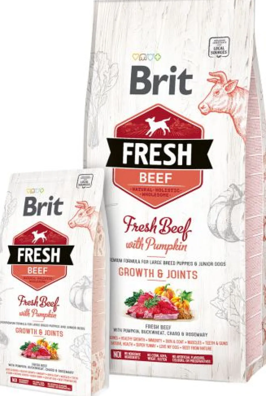 Brit Fresh Puppy Ternera Calabaza Pienso 2,5Kg