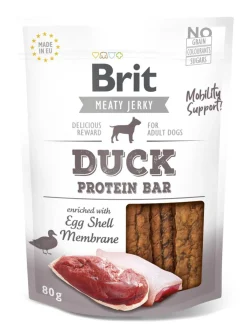 Brit Jerky Snack Bar Pato Sólido 80g