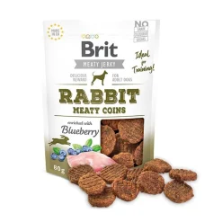 Brit Jerky Snack Conejo Complemento Alimenticio 80g