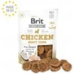 Brit Jerky Snack con Monedas de Pollo e Insectos 80g