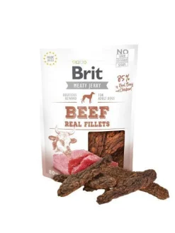 Brit Jerky Snack Filetes de Ternera Snacks 80g