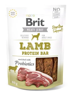Brit Jerky Snackprotein Bar Cordero Snack 80g