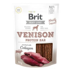 Brit Jerky Snack Venado Barra Suave 80g
