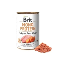 Brit Mono Protein Pavo Comida Húmeda para Perros 2,4Kg