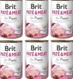 Brit Pate & Meat Puppy Comida Húmeda 400g