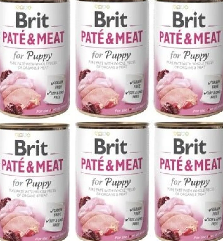 Brit Pate & Meat Puppy Comida Húmeda 400g