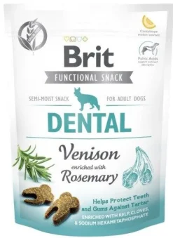 Brit Snack Dental Venado Perros 150g