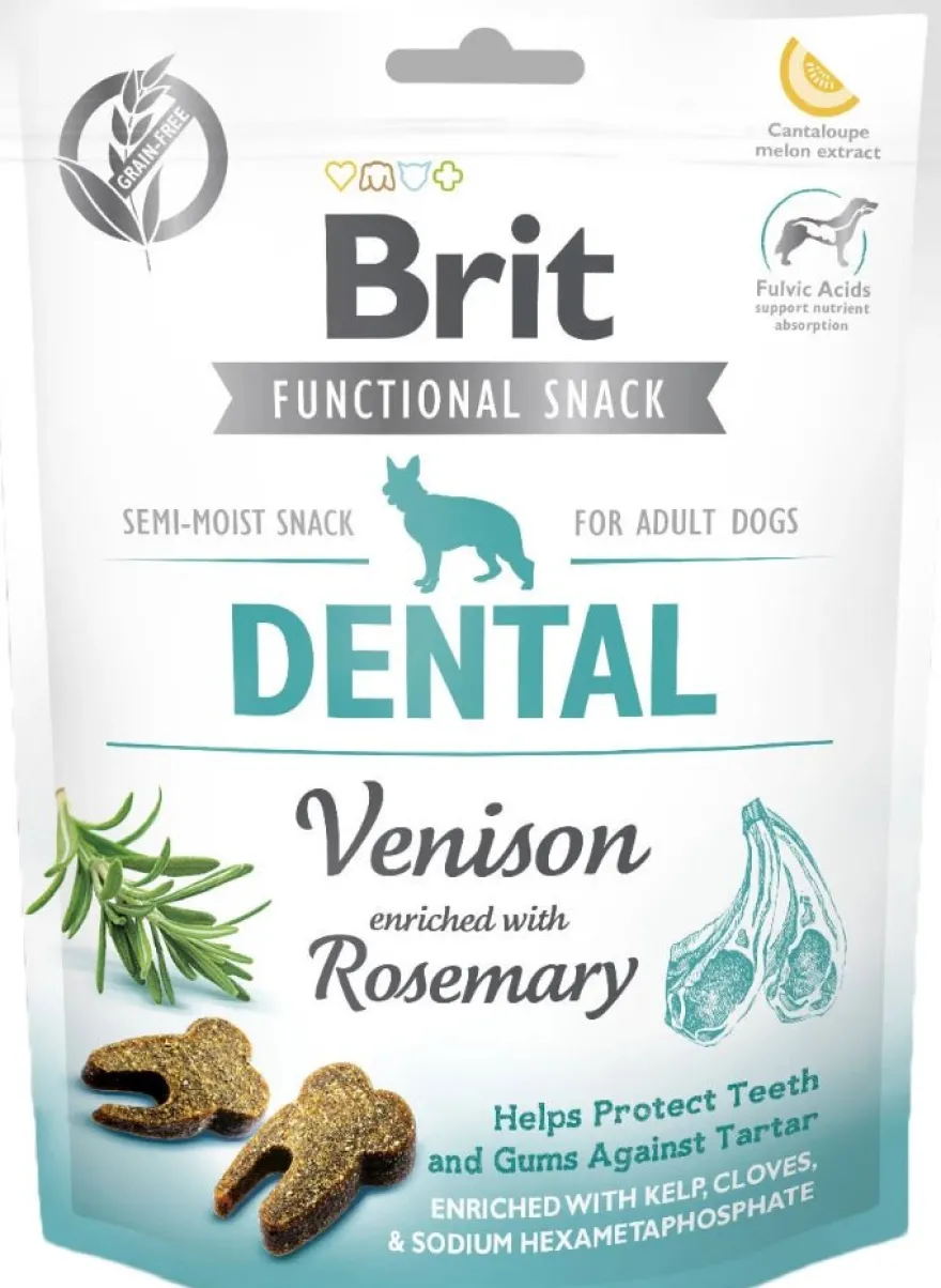 Brit Snack Dental Venado Perros 150g