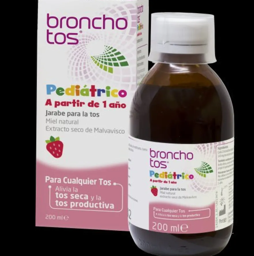 Bronchostop Pediátrico Jarabe Sabor Fresa 200ml