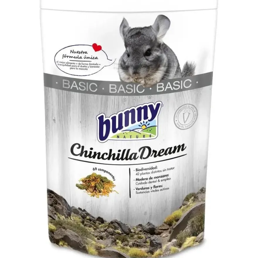 Bunny Alimento Sueño Básico para Chinchillas 1.2kg
