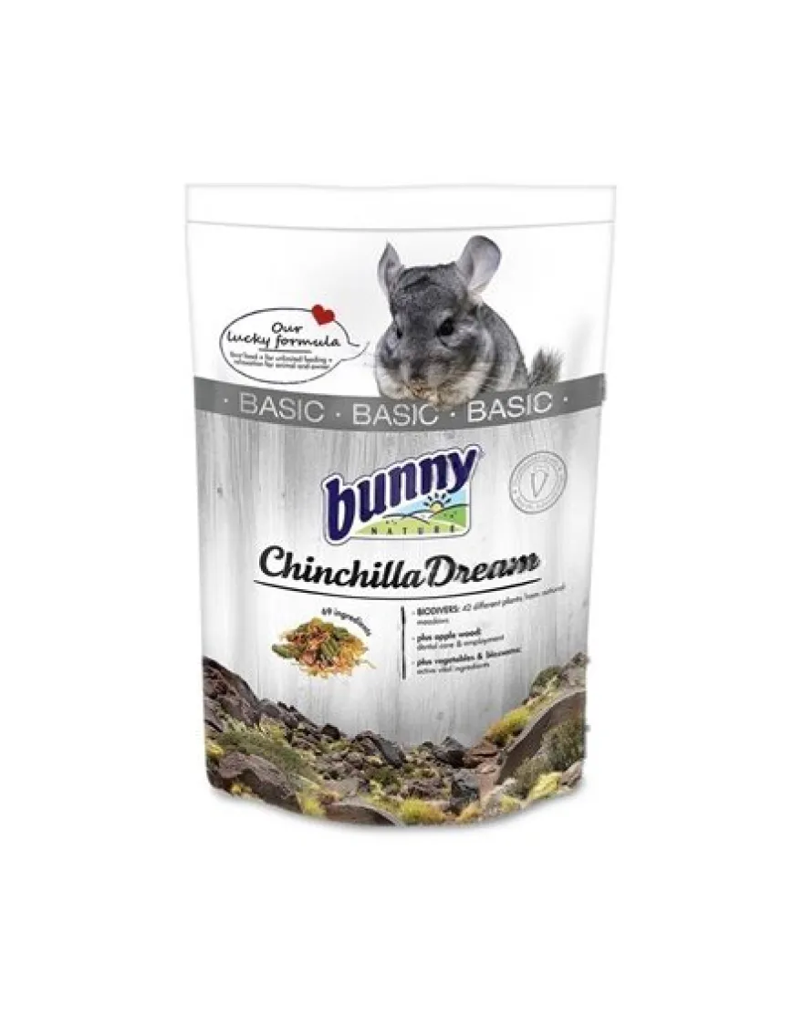 Bunny Alimento Sueño Básico para Chinchillas 1.2kg