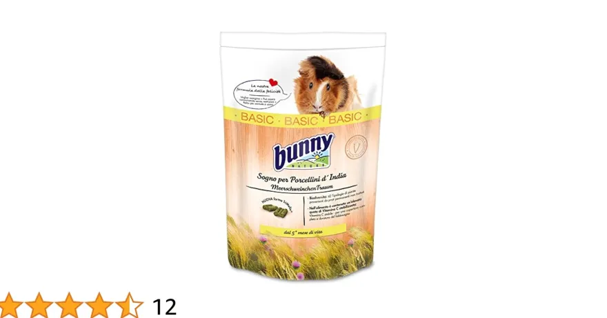 Bunny Alimento Sueño Básico Pellets 4Kg