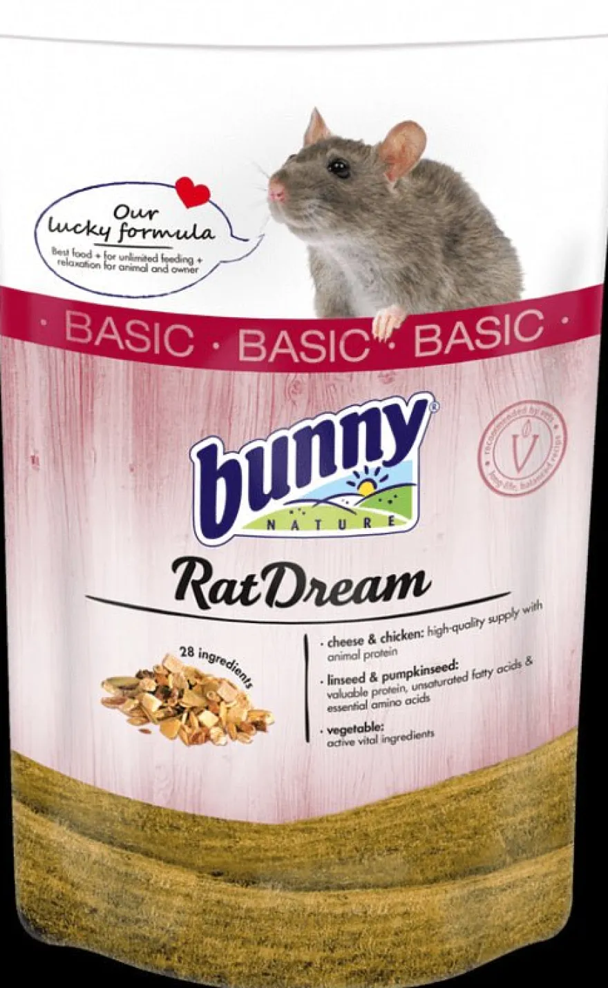 Bunny Alimento Sueño Básico Rata 500g