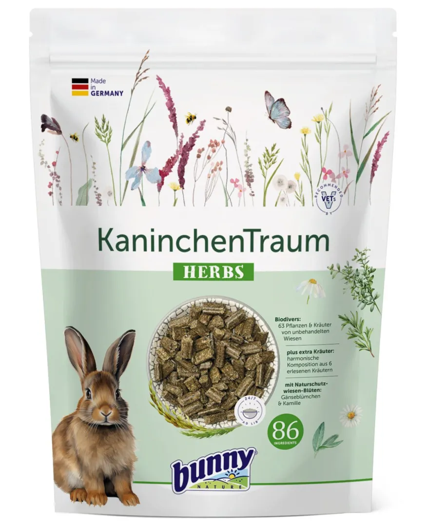 Bunny Alimento Sueño Conejo Enano 600g