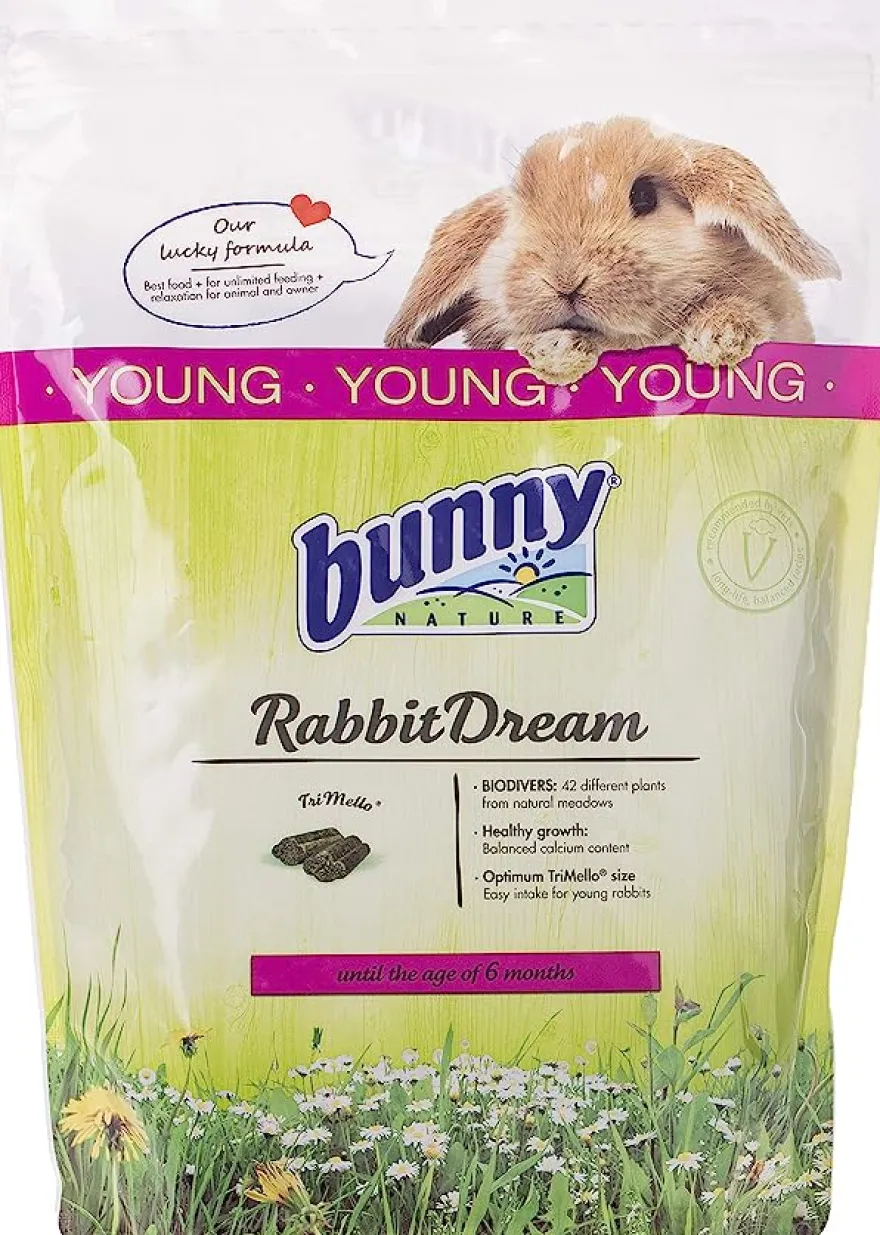 Bunny Alimento Sueño Conejo Enano Joven Comida Completa 1,5Kg