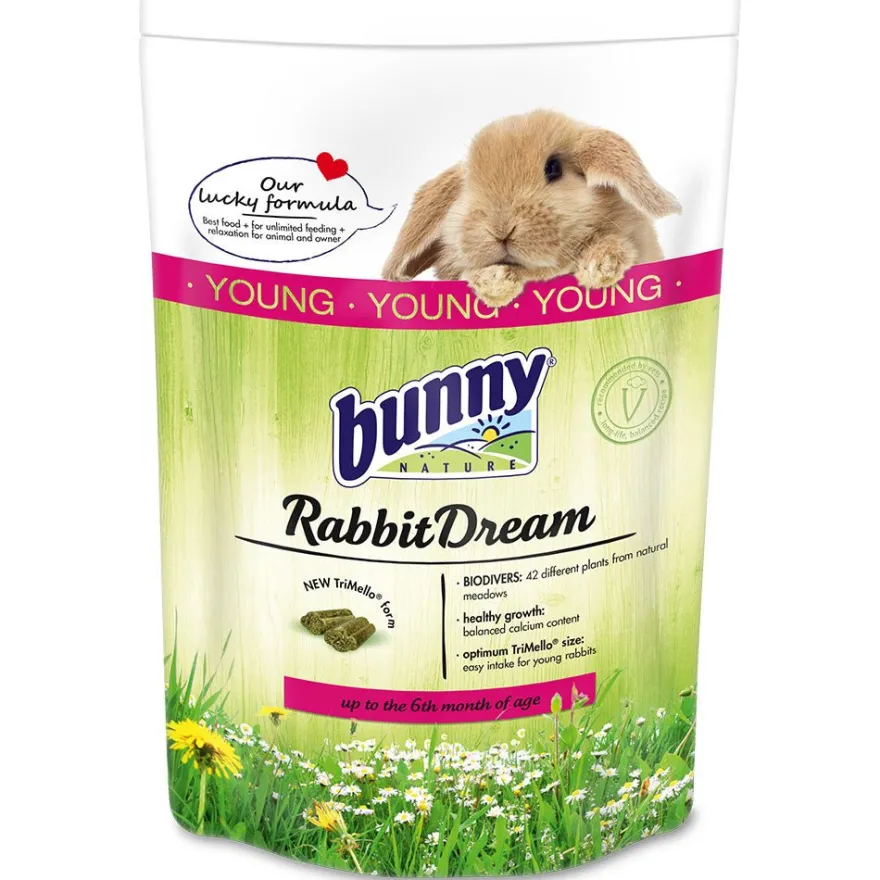 Bunny Alimento Sueño Conejo Enano Joven Comida Completa 1,5Kg