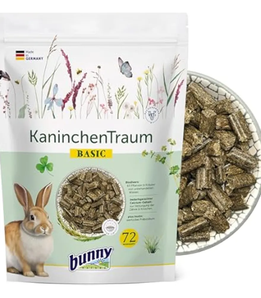 Bunny Alimento Sueño Conejo Enano Pellet 4Kg