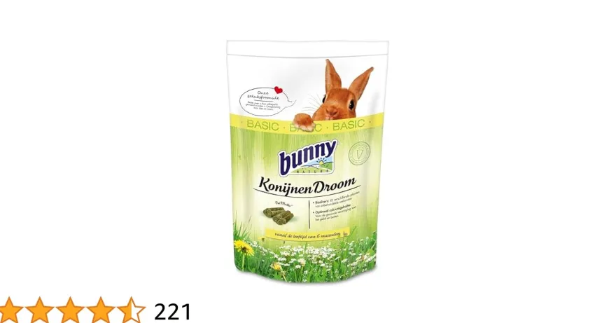 Bunny Alimento Sueño Conejo Razas Grandes 4,1Kg