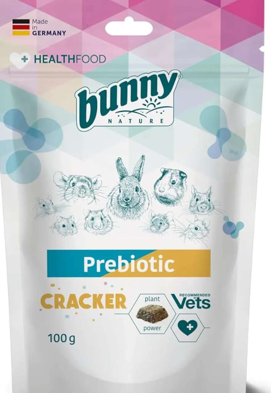 Bunny Cracker Prebiótico Suplemento 5x100g