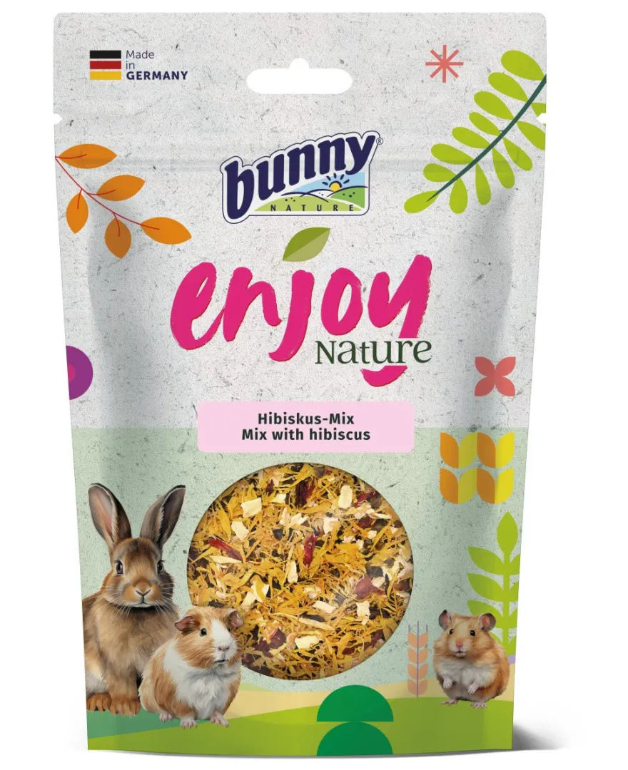 Bunny Enjoy Nature Mix Snacks para Conejos y Roedores 100g