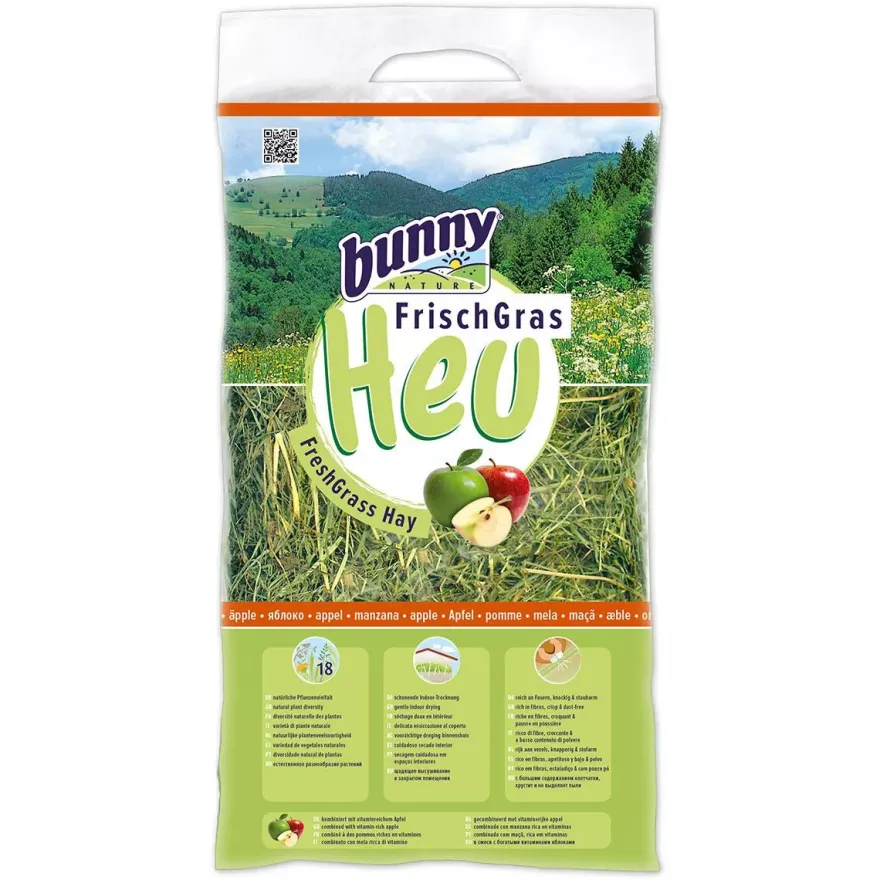 Bunny Heno Fresco Manzana 500g