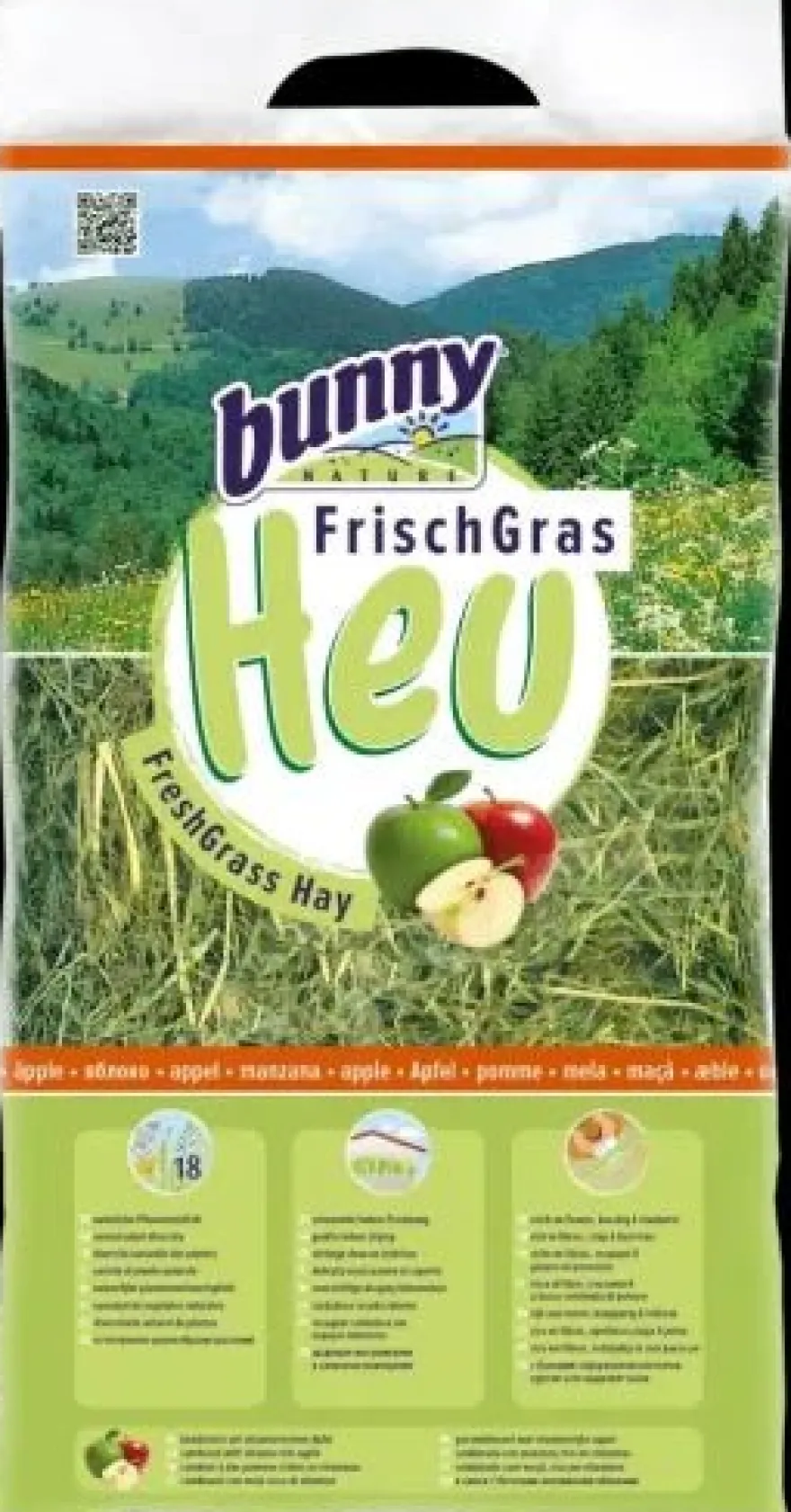 Bunny Heno Fresco Manzana 500g
