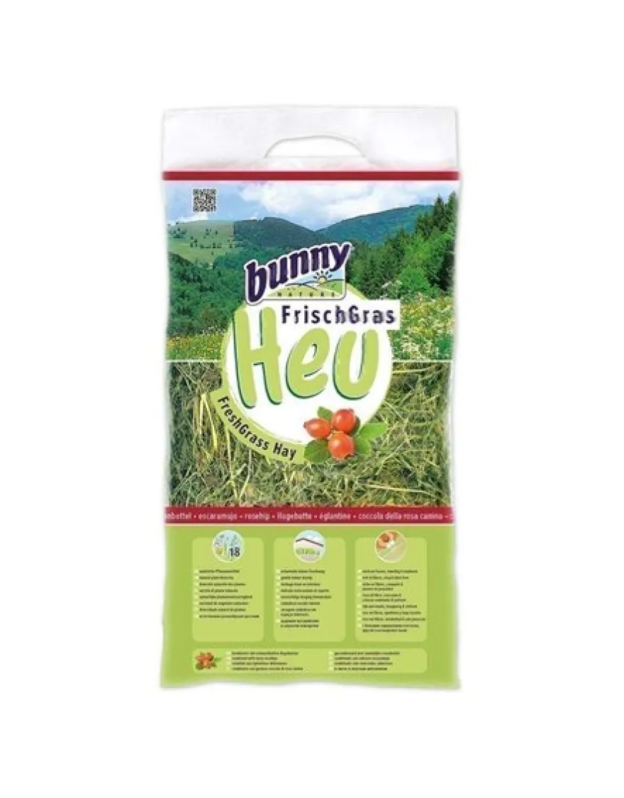 Bunny Heno Fresco Rosa Mosqueta 500g
